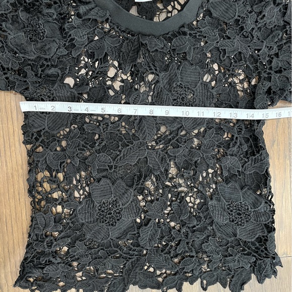 Say What? Lace See Through T-Shirt - Picture 12 of 13